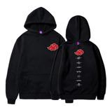 Saco Hoodies Capota Diseño Naruto  Akatsuki, Adulto Unisex