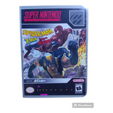 Spiderman  X-men Super Nintendo (repro) Snes Con Caja