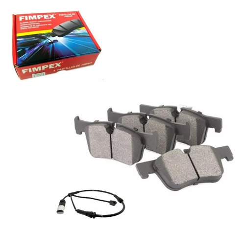 Pastillas Freno + Sensor Bmw 116 118 120 F20 320 F30 Delant