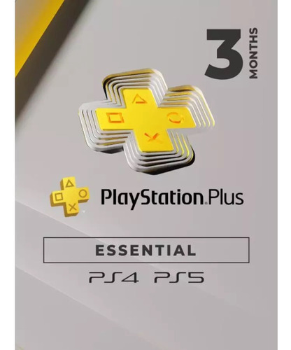 3 Meses Ps Plus Essential Ps4 Ps5