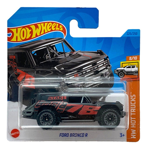 Hot Wheels Camioneta Ford Bronco R Original Coleccionable