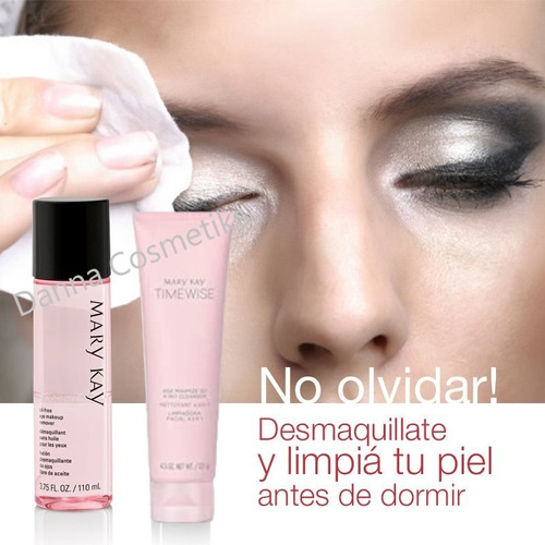 Limpiadora Facial  4 En 1 + Desmaquillante Liquido Para Ojos