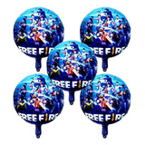 Free Fire Globo Metálico  Decoración 10 Piezas Cumpleaños 