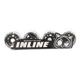 Rodas Patins Inline Owl Sports 70mm 90a Cor Branco