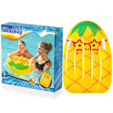 Colchoneta Inflable Anana Para Niños Flotador Pileta Bestway