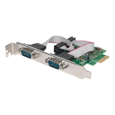 Tarjeta Serial Pci Express Pcie Db9 Rs232 152082 Manhattan | Envío gratis
