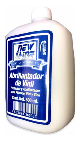 Abrillantador Para Plástico Piel Y Vinil 500 Ml New Shine