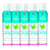 Desodorante Para Pies Shelo Nabel® 150ml. 5 Piezas