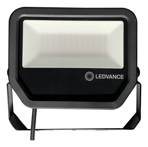 Reflector Led Proyector 30w Osram Ledvance Luz Día Por Color De La Carcasa Negro Color De La Luz Blanco Frío 220v