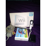 Nintendo Wii Branco Desb. / C/hd 500gb. Funcionando 100% C/caixa Sem Berço