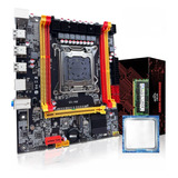 Kit Placa Mae + Cpu Intel Xeon + 32gb Memória Ram 