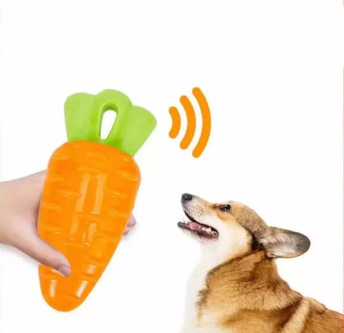 Juguete Para Mascotas Perros Gatos Divertido Zanahoria