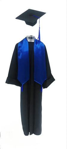 Toga Graduación Infantil, Incluye Birrete, Estola, Borla.