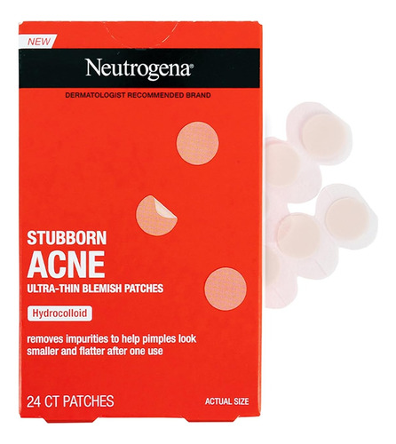 Parches Anti-acné Neutrogena Stubborn, 24 Pzs.