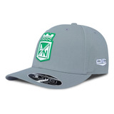 Gorra Atlético Nacional Oficial Premium Flexfit 110 Gris