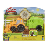 Juguete Tractor De Granja - Plastilina Play Doh Wheels