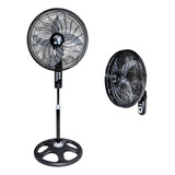 Ventilador Altezza Pedestal 18'' Malla Plastica Negro Pro