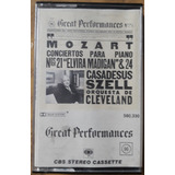 Mozart Great Performances Orquesta Cleveland Cassette 1984