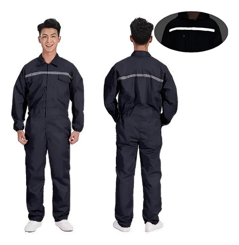 Overol Industrial Alta Visibilidad Reflejante Elástic | MercadoLibre