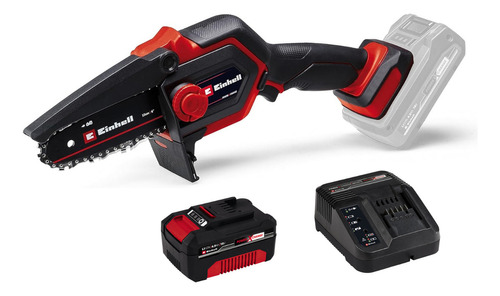 Motosierra Ge-ps 18/15 Li Bl-solo 18v Bat+ Cargador Einhell Color Rojo