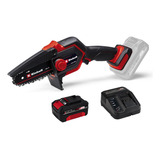 Motosierra Ge-ps 18/15 Li Bl-solo 18v Bat+ Cargador Einhell Color Rojo