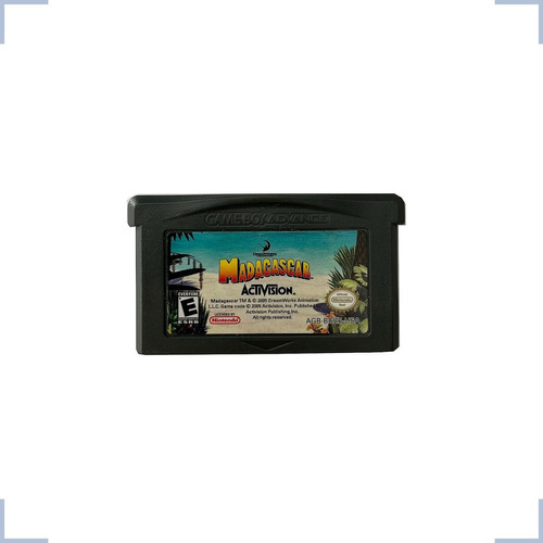 Jogo Madagascar Game Boy Advance