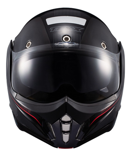 Capacete Texx Stratos 180 Com Viseira Solar Robocop