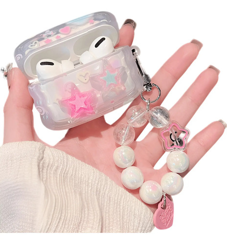 Funda Para AirPods 4\u002F1\u002F2\u002F3\u002Fpro2 Linda Protectora+colgante | MercadoLibre