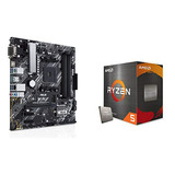 Paquete Procesador Amd Ryzen 5 5500 Y Placa Madre Asus Prime