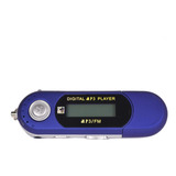 Reproductor De Música Mp3 Usb Mp4 Azul De 4 Gb Con Libro Ele