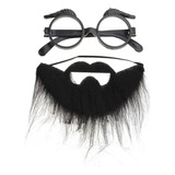 Set De Gafas De Cejas Postizas Con Barba Para Fiesta De Hall