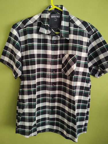 Camisa A Cuadros Rever Pass Talle L X 1u