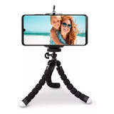 Tripode 18cm Soporte Celular Disparador Bluetooth Para Fotos