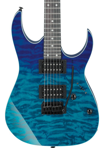 Ibanez Grg120qasp Guitarra Eléctrica Azul Degradado