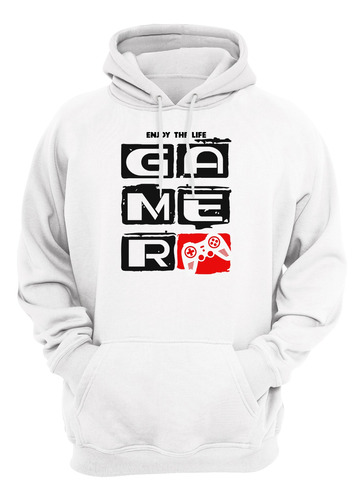 Moletom Masculino Blusa De Frio Flanelado Casual Gamer Pro