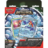 Pokémon Tcg: Meowscarada-quaquaval Ex Deluxe Battle Deck
