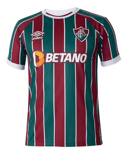 Camisa Fluminense 2023 Umbro Original Tricolor  - Masculina