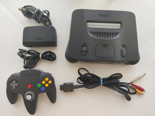 Consola N64 Nintendo 64 Nus-001 100% Genuina + Juego+control