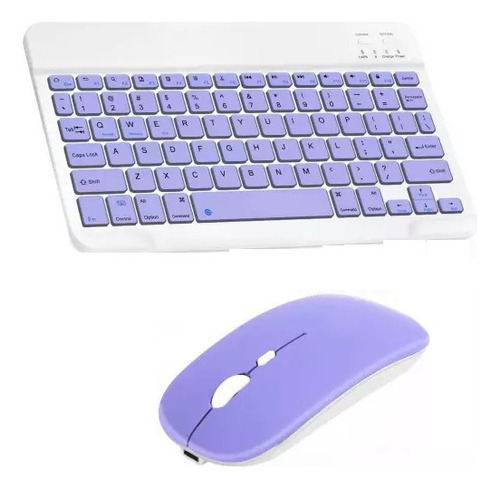 Kit De Mouse, Teclado Bluetooth Para Table/celular/pc