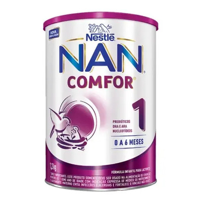 Fórmula Infantil Nan Comfor 1,2 Kg Nestlé | MercadoLivre