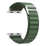 Pulseiras Nylon Loop Alpine Para Apple Verde Watch 42 A 49mm