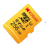 Cartão De Memoria Micro Sdxc 256gb Kodak Uhs-i U3 V30 A1 4k