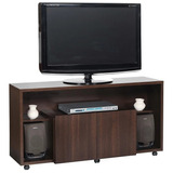 Mesa Rack Tv 42 Platinum 2604 2 Puertas C/ruedas. Armado S/c