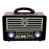 Radio Portátil Mini Retro Vintage Usb Sd Mp3