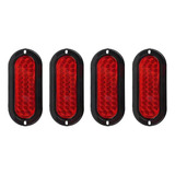 4 Piezas Oval 6 Pulgadas Plafon De Led Luz