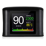 Aviso Digital De Velocidad De Temperatura Obd2 P10 Hud