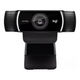 Webcam Full Hd Pro Stream Microfone Embutido C922 Logitech
