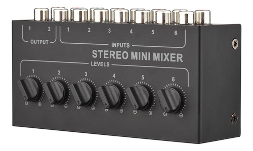 Volumen Del Mezclador. Control Estéreo Con Batería Mixer Min