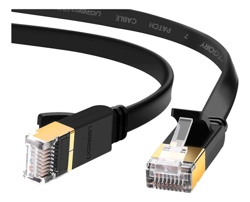 Cable Red Ethernet Rj45 Plano Cat7 Gigabit 15m