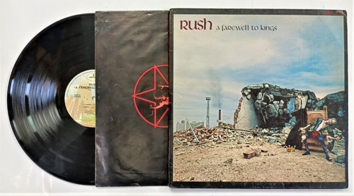Rush A Farewell To Kings Lp De U S A Ed 1977 